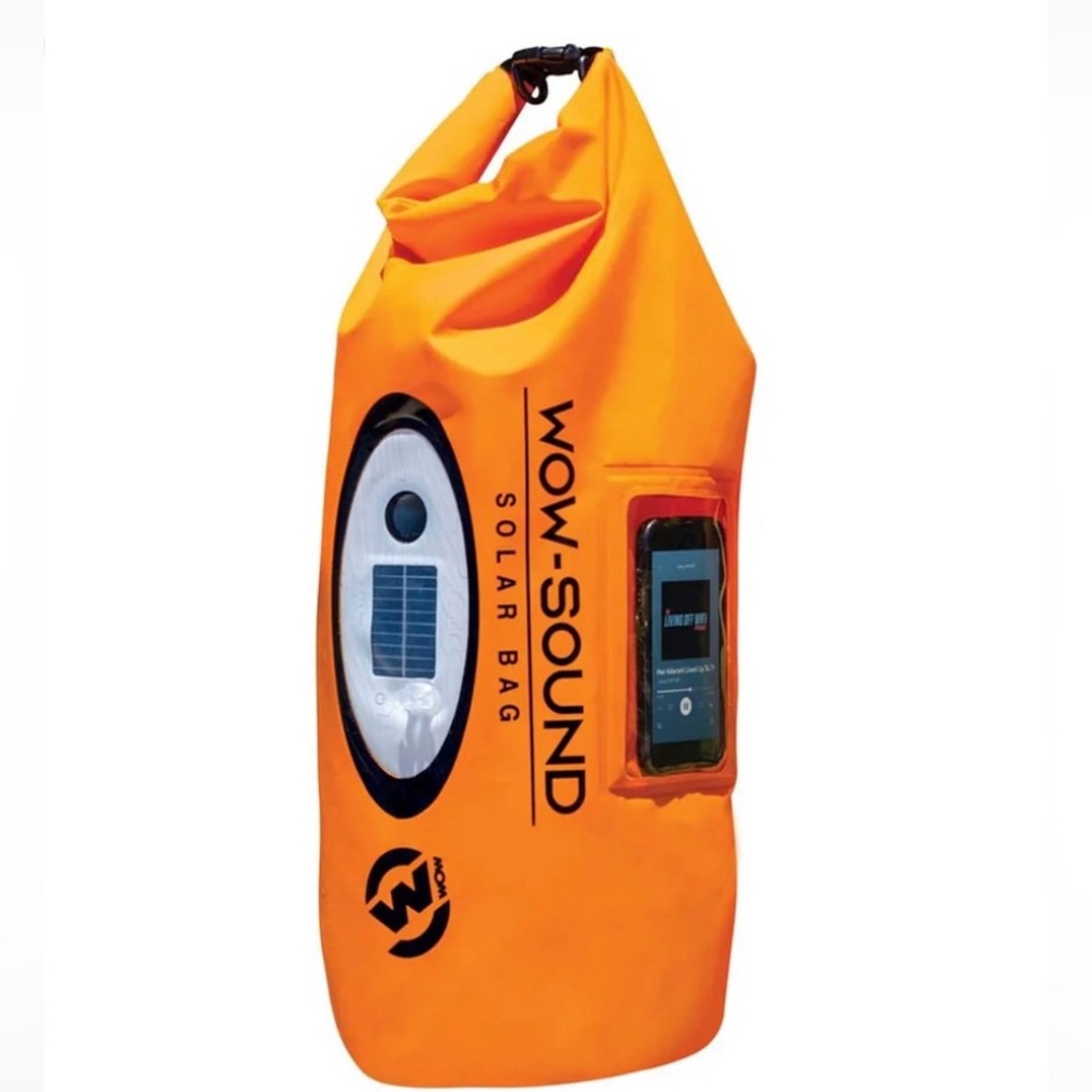 WOW Sound Solar Bag Rolltop Swimming Water Proof Bag 30L